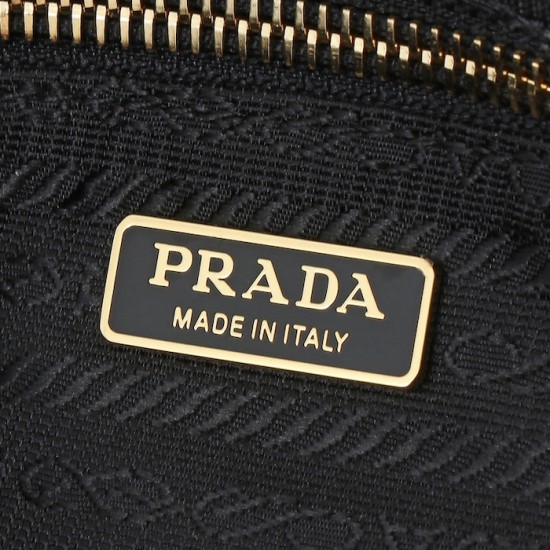 Prada Medium Leather Handbag Dark Brown Prada Medium Leather Handbag Dark Brown