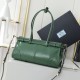 Prada Medium Leather Handbag Green Prada Medium Leather Handbag Green