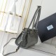 Prada Medium Leather Handbag Grey Prada Medium Leather Handbag Grey