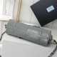 Prada Medium Leather Handbag Grey Prada Medium Leather Handbag Grey