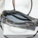 Prada Medium Leather Handbag Grey Prada Medium Leather Handbag Grey