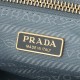 Prada Medium Leather Handbag Grey Prada Medium Leather Handbag Grey