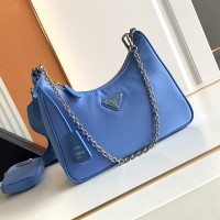 Prada Re-Edition 2005 Re-Nylon Bag Blue