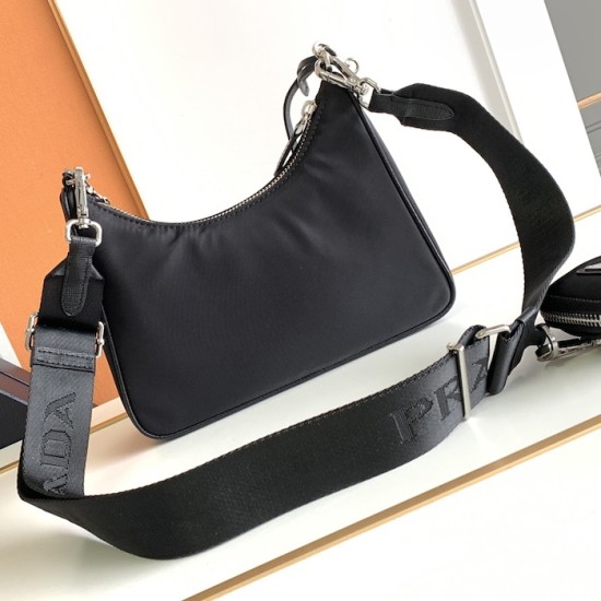 Prada Re-Edition 2005 Re-Nylon Bag Black Prada Re-Edition 2005 Re-Nylon Bag Black