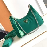 Prada Re-Edition 2005 Re-Nylon Bag Green