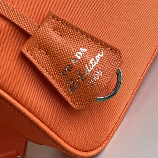 Prada Re-Edition 2005 Re-Nylon Bag Orange Prada Re-Edition 2005 Re-Nylon Bag Orange