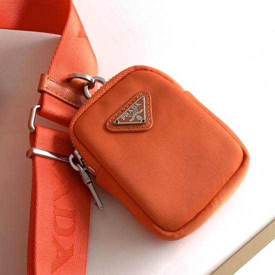Prada Re-Edition 2005 Re-Nylon Bag Orange Prada Re-Edition 2005 Re-Nylon Bag Orange