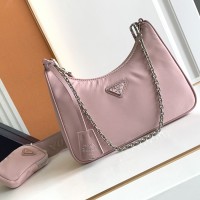 Prada Re-Edition 2005 Re-Nylon Bag Pink