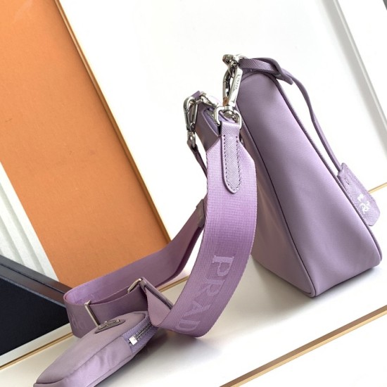 Prada Re-Edition 2005 Re-Nylon Bag Purple Prada Re-Edition 2005 Re-Nylon Bag Purple