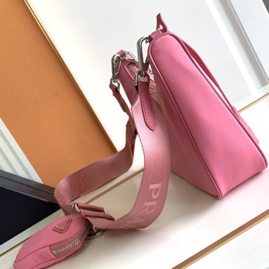 Prada Re-Edition 2005 Re-Nylon Bag Rose Prada Re-Edition 2005 Re-Nylon Bag Rose