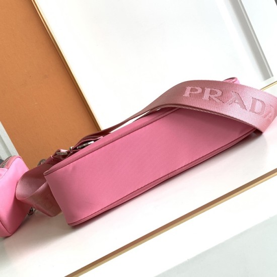 Prada Re-Edition 2005 Re-Nylon Bag Rose Prada Re-Edition 2005 Re-Nylon Bag Rose