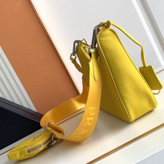 Prada Re-Edition 2005 Re-Nylon Bag Yellow Prada Re-Edition 2005 Re-Nylon Bag Yellow