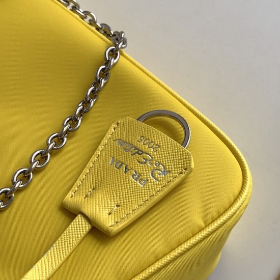 Prada Re-Edition 2005 Re-Nylon Bag Yellow Prada Re-Edition 2005 Re-Nylon Bag Yellow