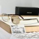 Prada Sunglasses with the iconic metal plaque brown Prada Sunglasses with the iconic metal plaque brown