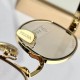 Prada Sunglasses with the iconic metal plaque brown Prada Sunglasses with the iconic metal plaque brown