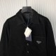 Prada Stretch cotton shirt black Prada Stretch cotton shirt black