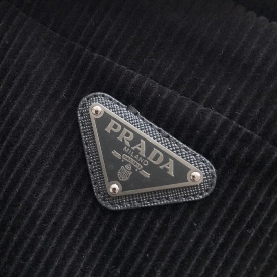Prada Stretch cotton shirt black Prada Stretch cotton shirt black