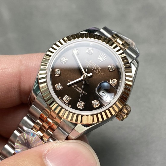 Rolex Lady Datejust 28mm Watches Brown Dial Rolex Lady Datejust 28mm Watches Brown Dial