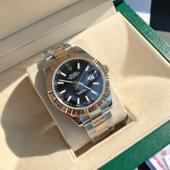 Rolex Datejust 41mm Black Dial Lumed Marker SS/YG Bracelet Rolex Datejust 41mm Black Dial Lumed Marker SS/YG Bracelet