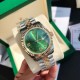 Rolex Datejust 41mm Green Dial Roman Marker SS/YG Bracelet Rolex Datejust 41mm Green Dial Roman Marker SS/YG Bracelet
