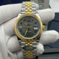 Rolex Datejust II 41mm Rhodium Dial “Wimbledon” Two-Tone Oyster