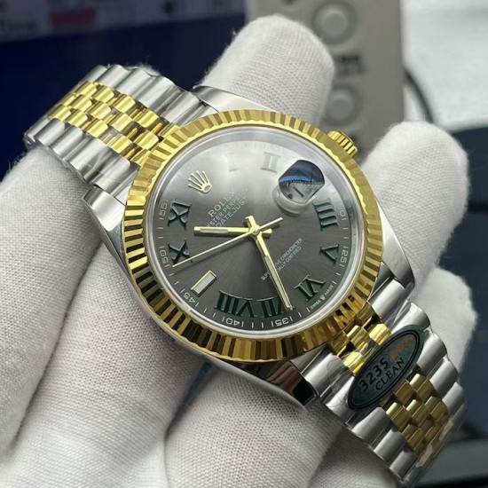Rolex Datejust II 41mm Rhodium Dial “Wimbledon” Two-Tone Oyster Rolex Datejust II 41mm Rhodium Dial “Wimbledon” Two-Tone Oyster