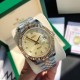 Rolex Datejust 41mm Textured Dial Diamonds Marker SS/YG Bracelet Rolex Datejust 41mm Textured Dial Diamonds Marker SS/YG Bracelet