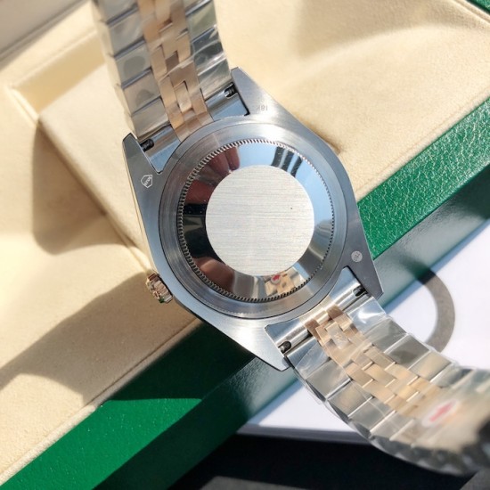 Rolex Datejust 41mm Textured Dial Diamonds Marker SS/YG Bracelet Rolex Datejust 41mm Textured Dial Diamonds Marker SS/YG Bracelet
