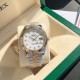 Rolex Datejust 41mm White Dial Diamonds Marker SS/YG Bracelet Rolex Datejust 41mm White Dial Diamonds Marker SS/YG Bracelet