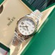Rolex Datejust 41mm White Dial Diamonds Marker SS/YG Bracelet Rolex Datejust 41mm White Dial Diamonds Marker SS/YG Bracelet