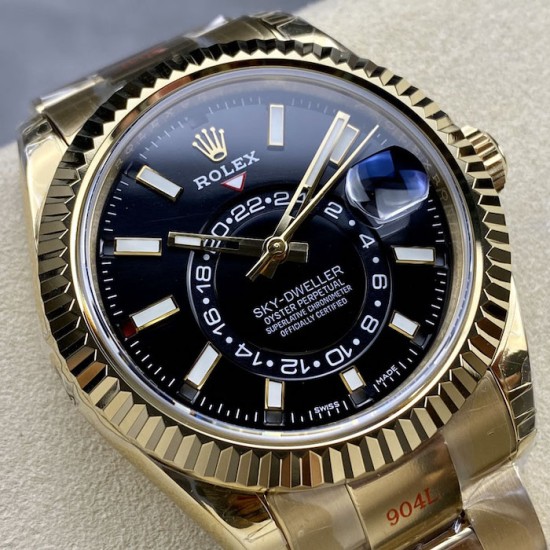 Rolex Sky-Dweller 42 mm Bright Black Dial Rolex Sky-Dweller 42 mm Bright Black Dial