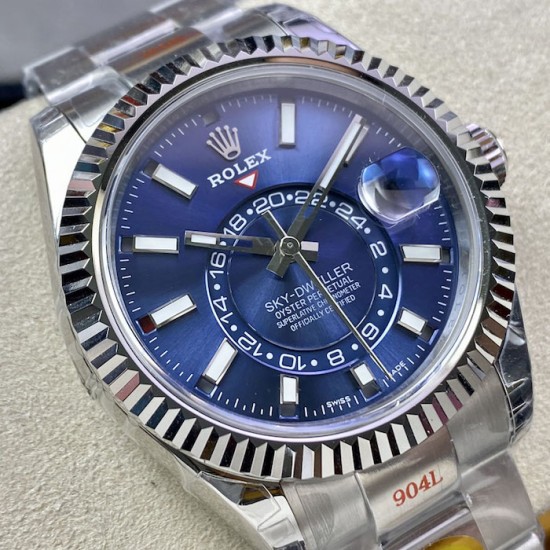 Rolex Sky-Dweller 42 mm Bright Blue Dial Rolex Sky-Dweller 42 mm Bright Blue Dial