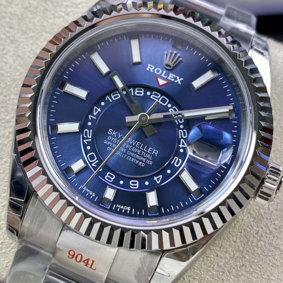 Rolex Sky-Dweller 42 mm Bright Blue Dial Rolex Sky-Dweller 42 mm Bright Blue Dial