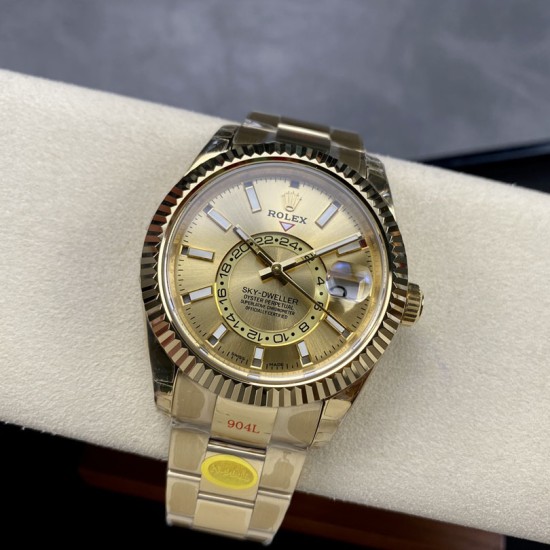 Rolex Sky-Dweller 42 mm Champagne Dial Rolex Sky-Dweller 42 mm Champagne Dial