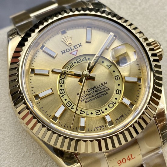 Rolex Sky-Dweller 42 mm Champagne Dial Rolex Sky-Dweller 42 mm Champagne Dial