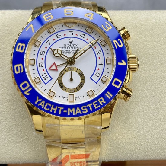 Rolex Yacht-Master II 44mm White Dial / Gold Rolex Yacht-Master II 44mm White Dial / Gold