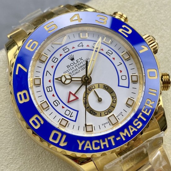 Rolex Yacht-Master II 44mm White Dial / Gold Rolex Yacht-Master II 44mm White Dial / Gold