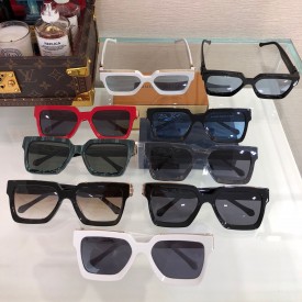Shop Louis Vuitton 1.1 Clear Millionaires Sunglasses (Z1358W, Z1358E) by  lifeisfun